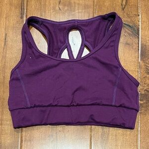 Capezio Purple Sports Bra